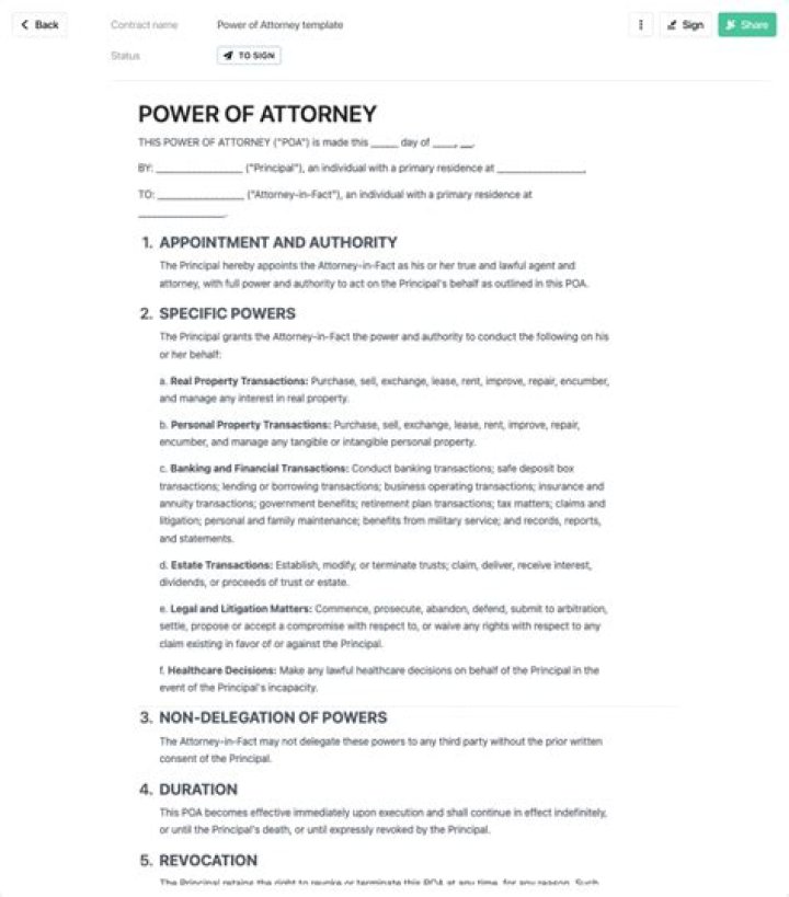 How do I get power of attorney in NJ
