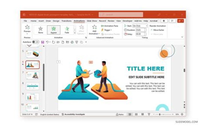 How do I group animations in PowerPoint?
