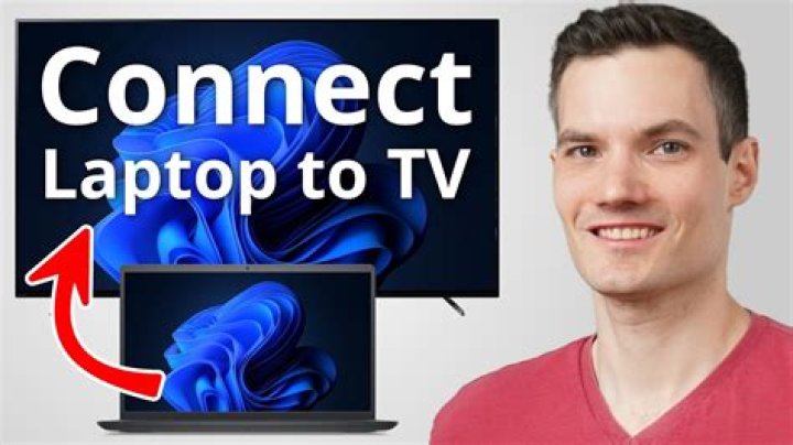 How do I hook up my laptop to my TV?