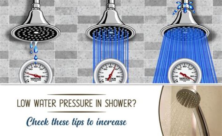 How do I increase shower pressure UK?