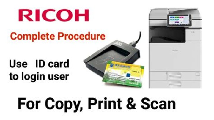 How do I log into my Ricoh printer as Administrator?