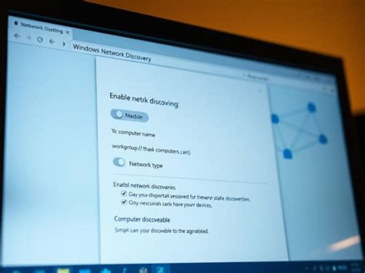 How do I make Windows 10 network discoverable?