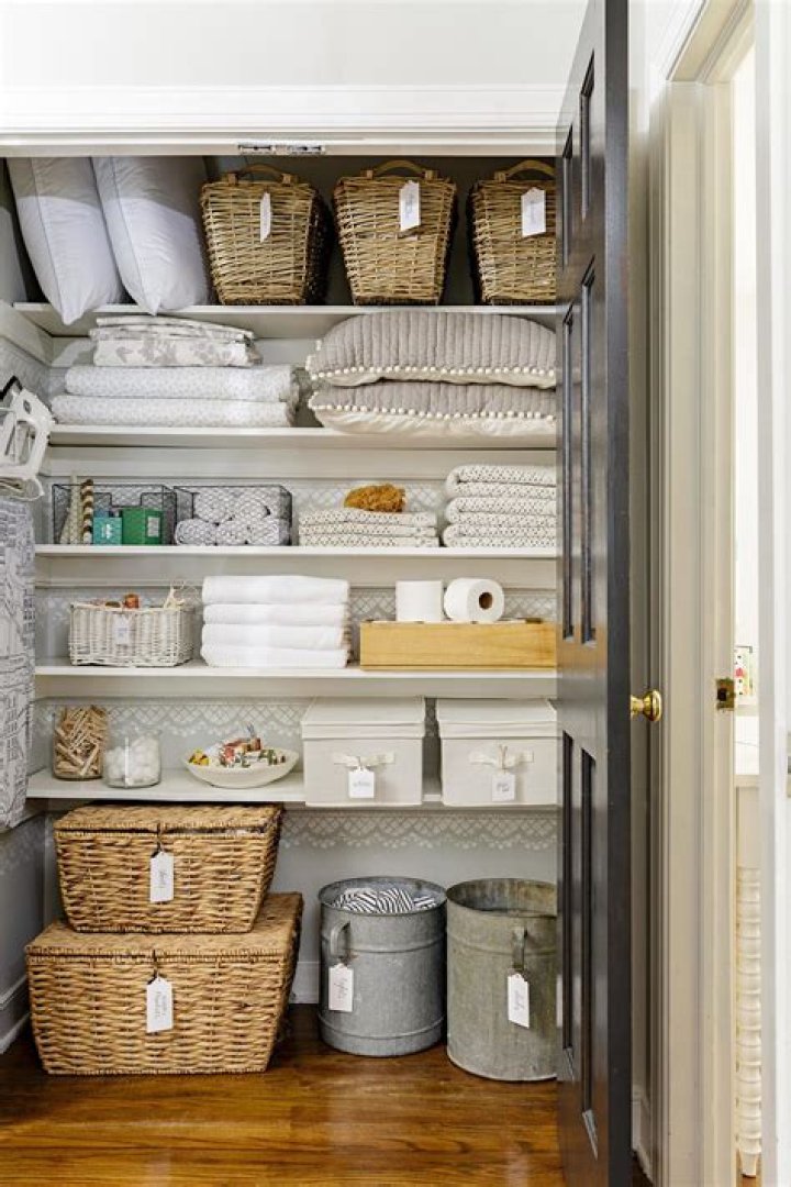 How do I organize my hallway closet?