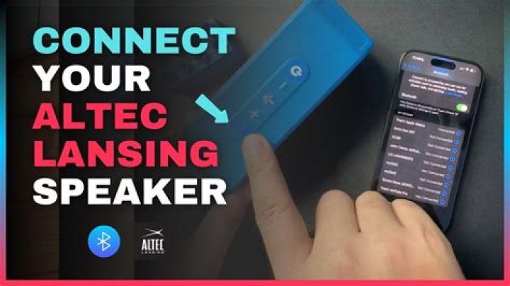 How do I pair my Altec Lansing baby boom?