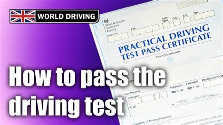 How do I pass my road test?