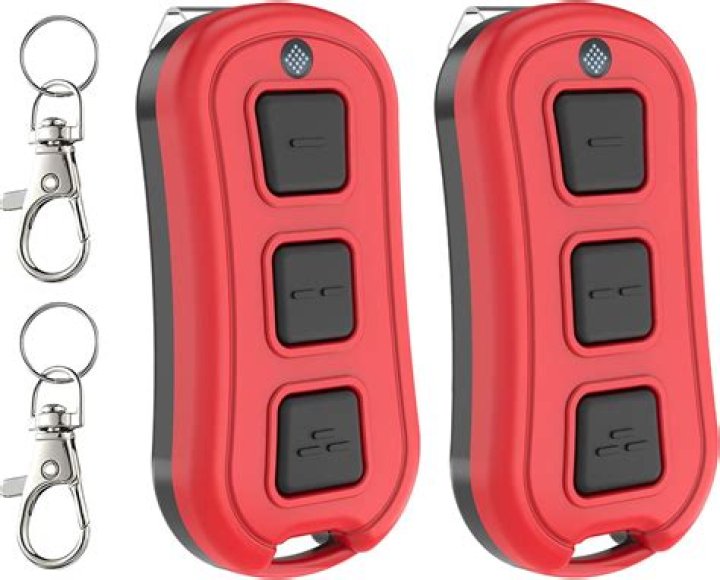 How do I program my LiftMaster 3 button keychain remote?