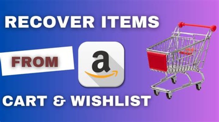 How do I recover deleted items from my Amazon cart?
