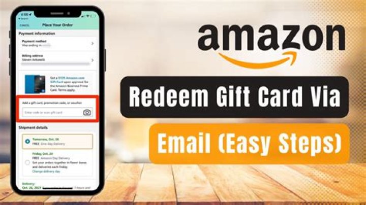 How do I redeem an Amazon gift card code?