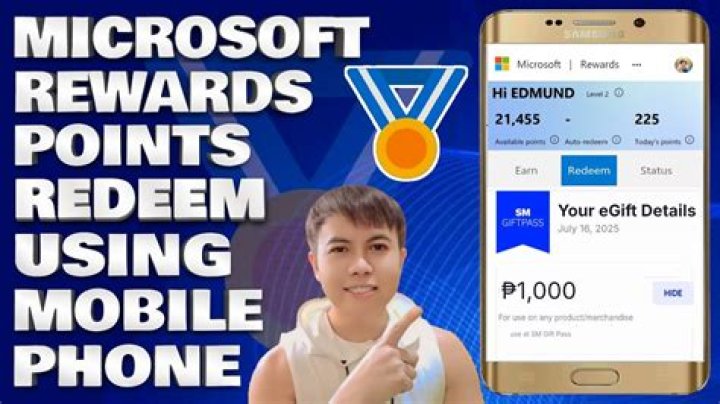 How do I redeem Microsoft reward points?
