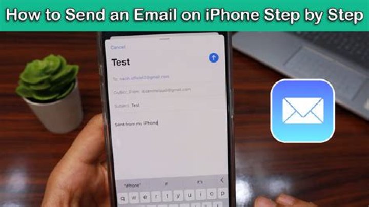 How do I send an email from my Apple iPad?