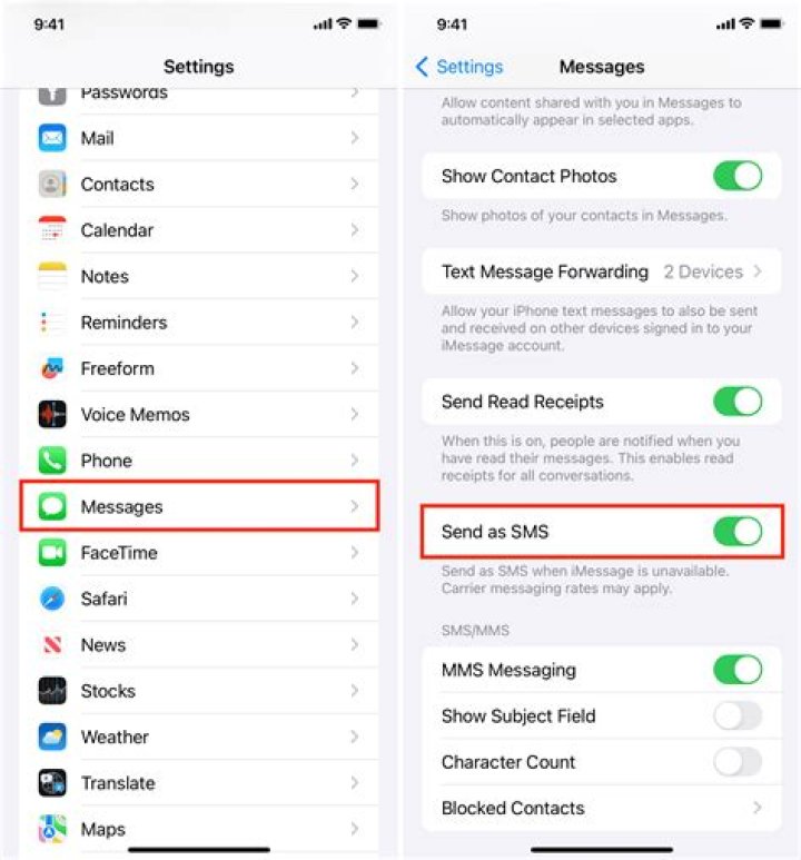 How do I send my location via SMS?