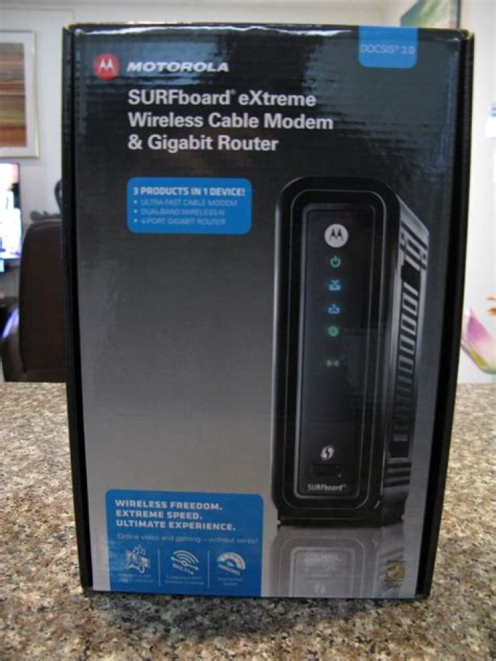 How do I setup my Motorola SURFboard SBG6580?