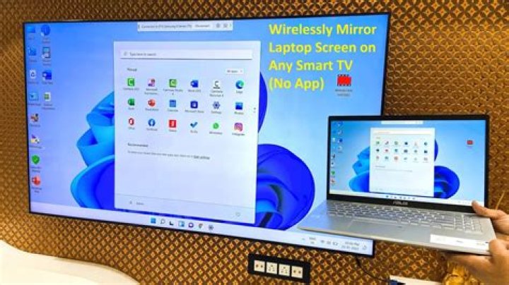 How do I share my laptop screen to my TV?