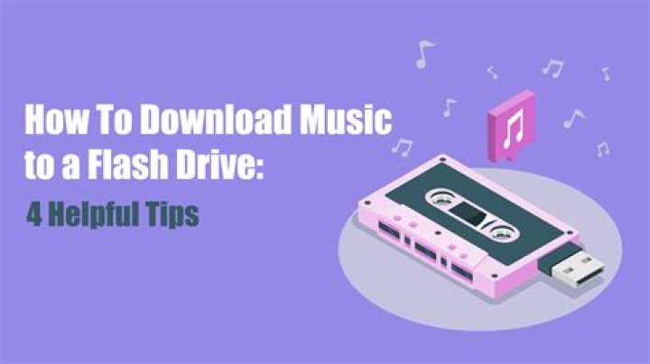 How do I transfer mp3 files to a flash drive?