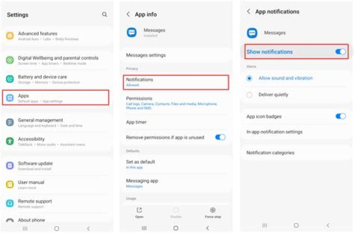 How do push notifications work on Android