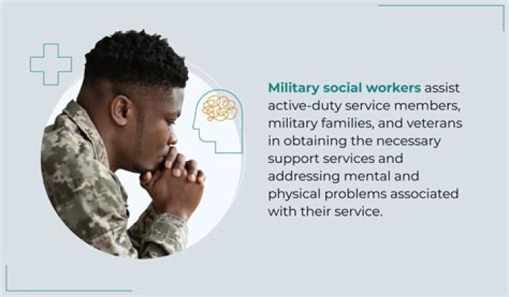 How do you become a military social worker?