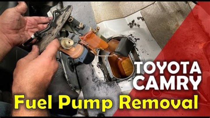 How do you change a fuel pump on a Toyota Tacoma