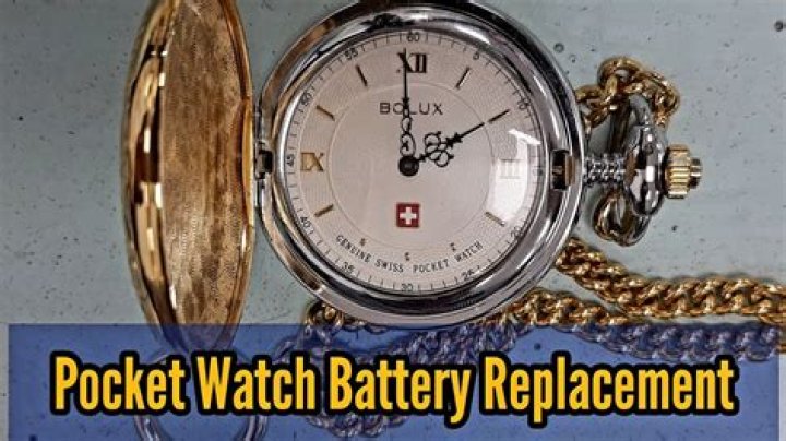 How do you change the battery in a Majesti pocket watch?