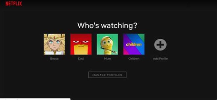 How do you change your profile on Netflix?