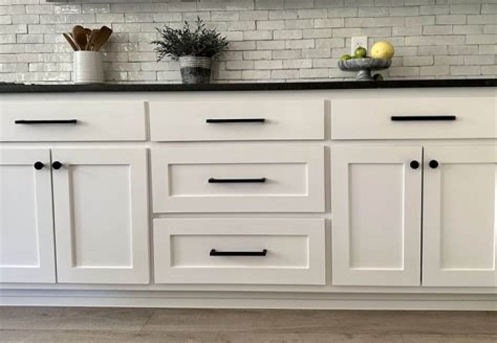 How do you clean white shaker kitchen cabinets