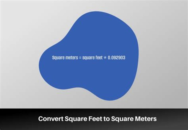 How do you convert square feet to length