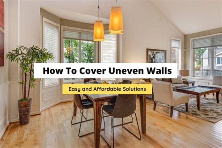 How do you cover up unsightly walls