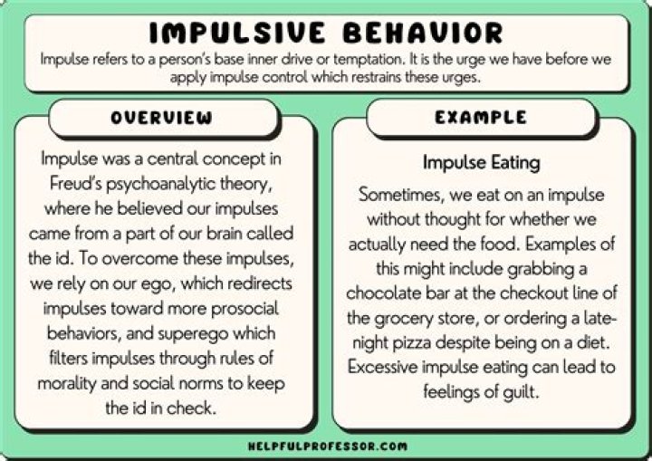 How do you deal with an impulsive person?