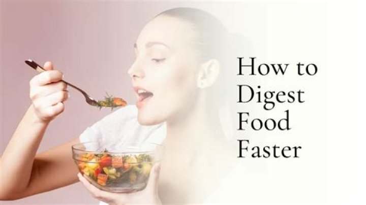 How do you digest food faster after overeating?