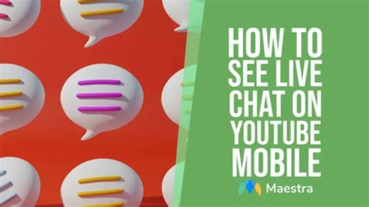 How do you do live chat on YouTube?