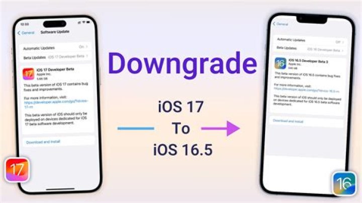 How do you downgrade iOS on iPod touch?