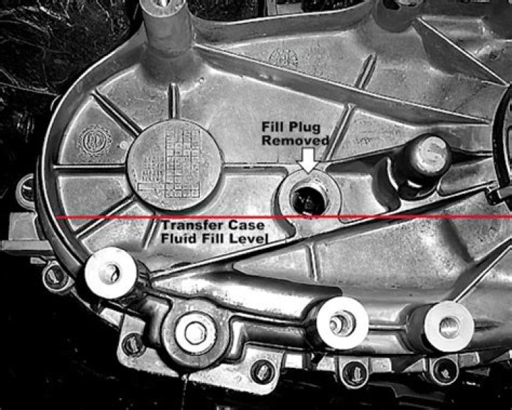 How do you fill transfer case fluid
