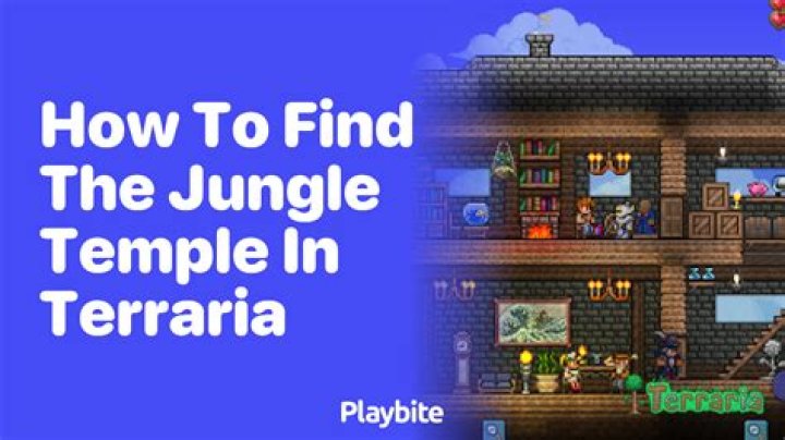 How do you get into the jungle temple in Terraria without a key?