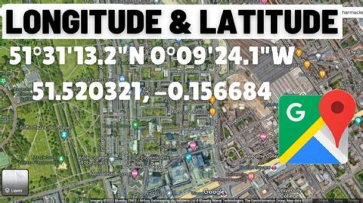 How do you get latitude and longitude from Google Maps?