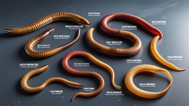 How do you identify red wiggler worms?
