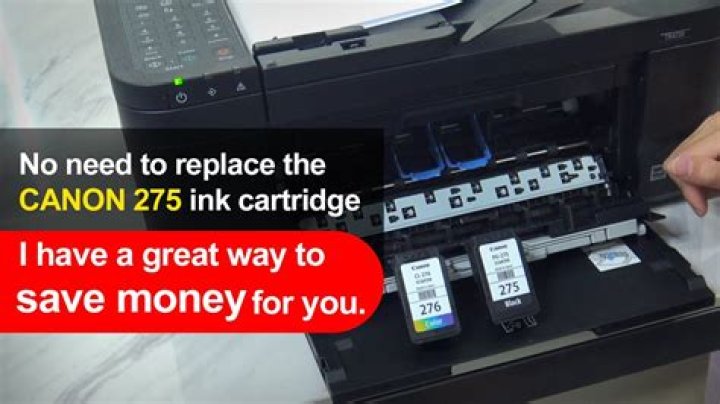 How do you inject Canon ink cartridges?