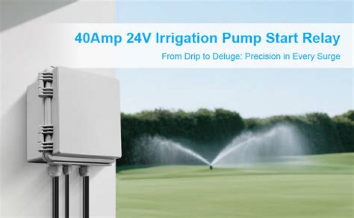 How do you install a sprinkler pump relay