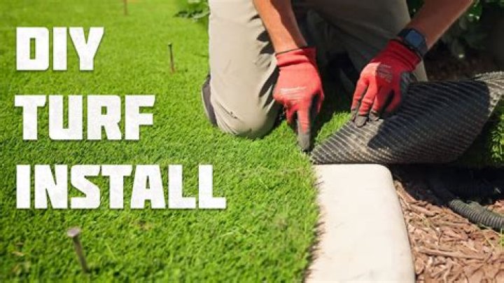How do you install artificial grass on dirt Youtube