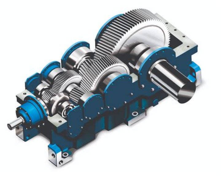 How do you maintain an industrial gearbox?