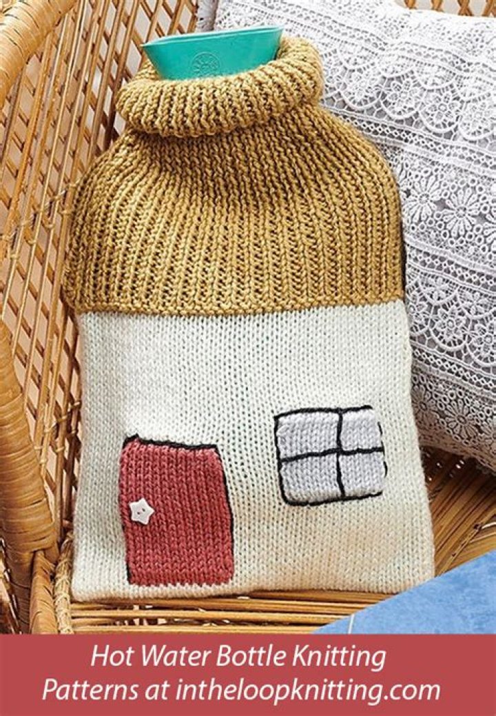 How do you make a hot water bottle cover?