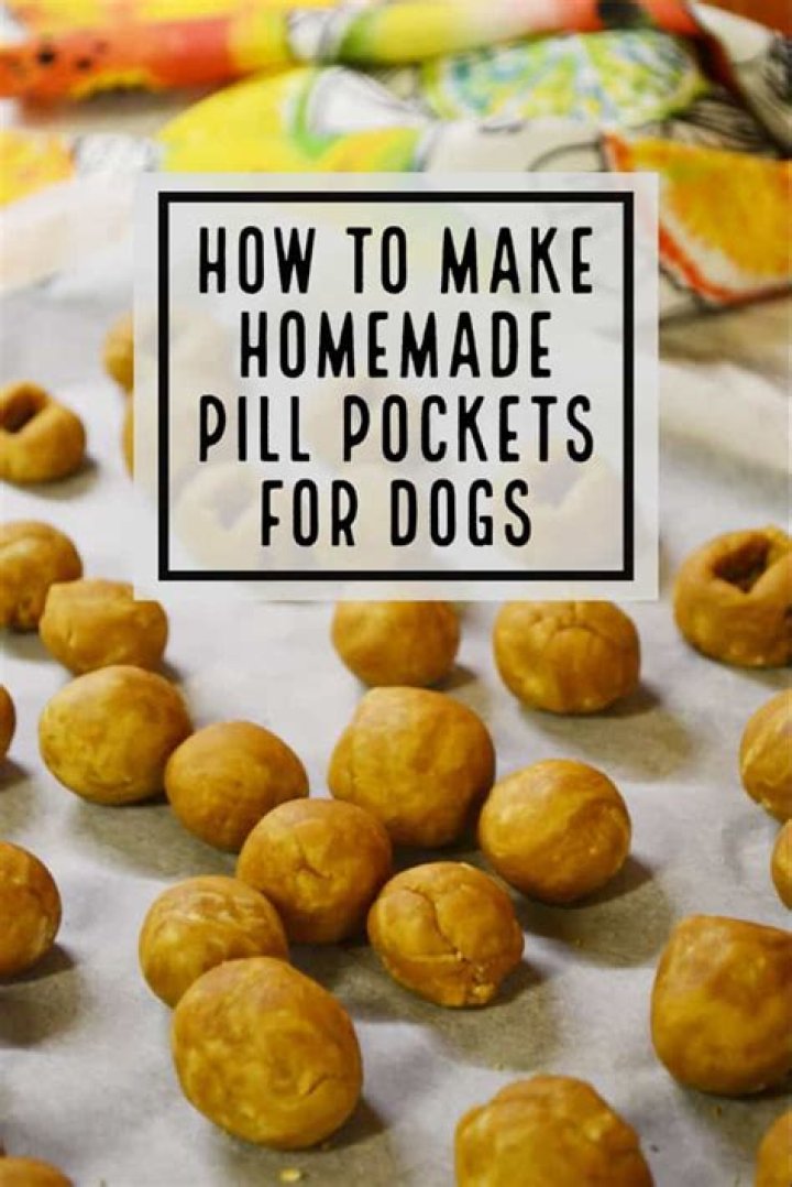 How do you make pill pockets for dogs