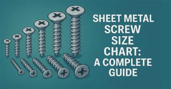How do you measure a sheet metal screw