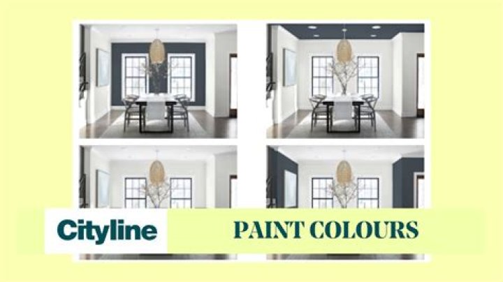 How do you paint 3 colors in a room?