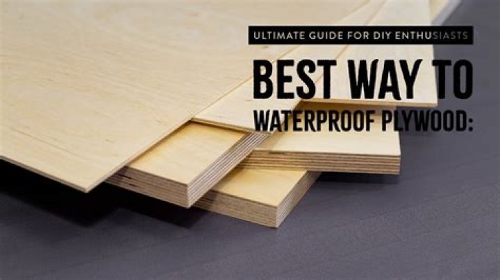 How do you permanently waterproof wood?