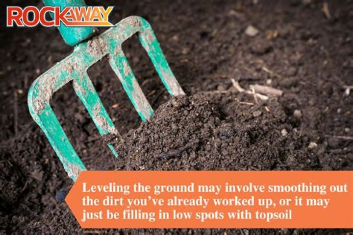 How do you prepare ground for topsoil