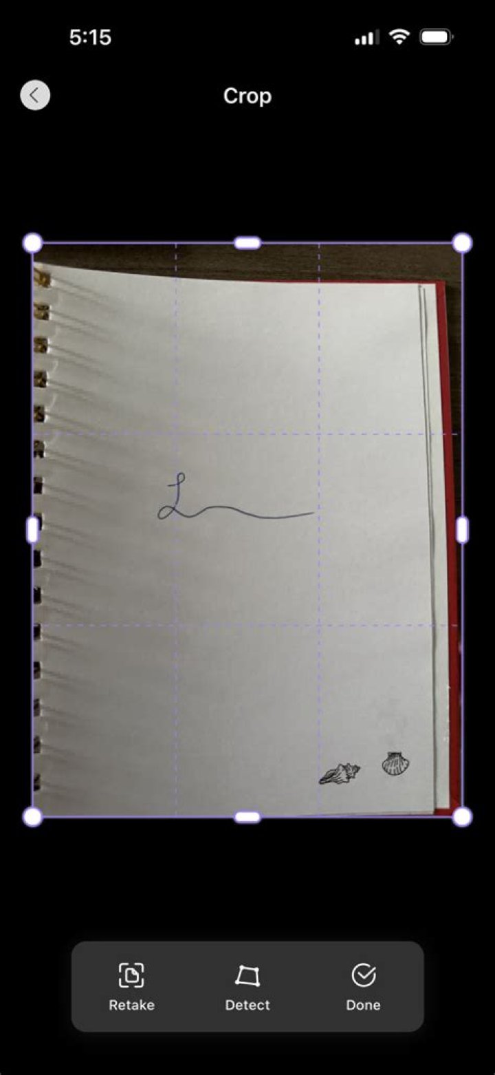 How do you scan a signature?