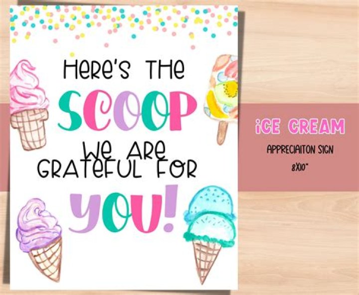 How do you scoop round ice cream?