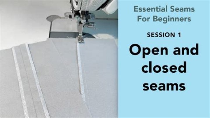 How do you sew different seams?