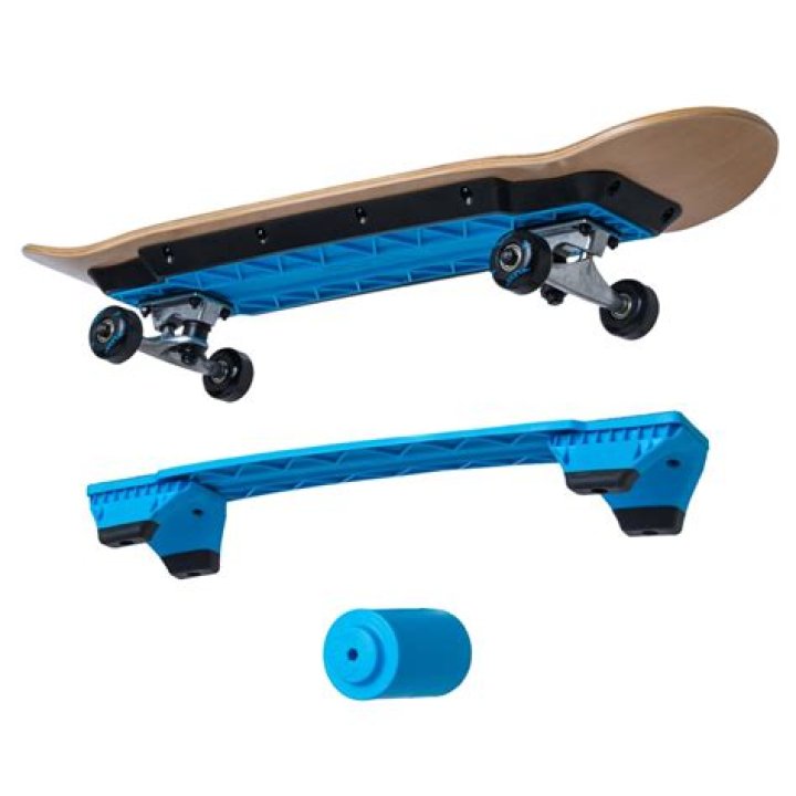How do you stop skateboard?