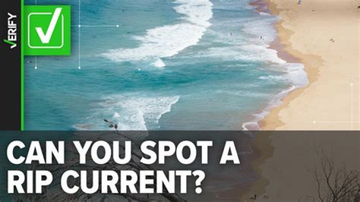 How do you swim out of a rip current image?
