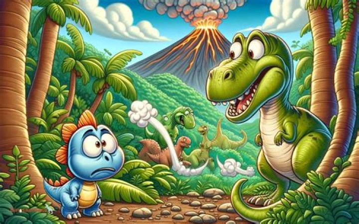 How do you tame a dinosaur?